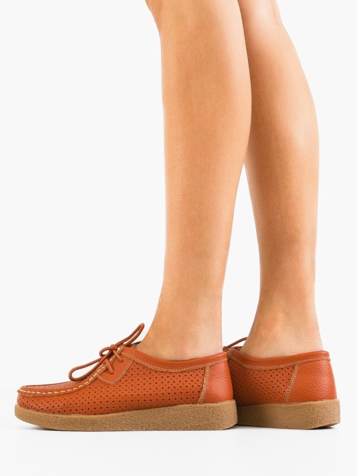Scarpe casual Arancioni Yorker - Img 3