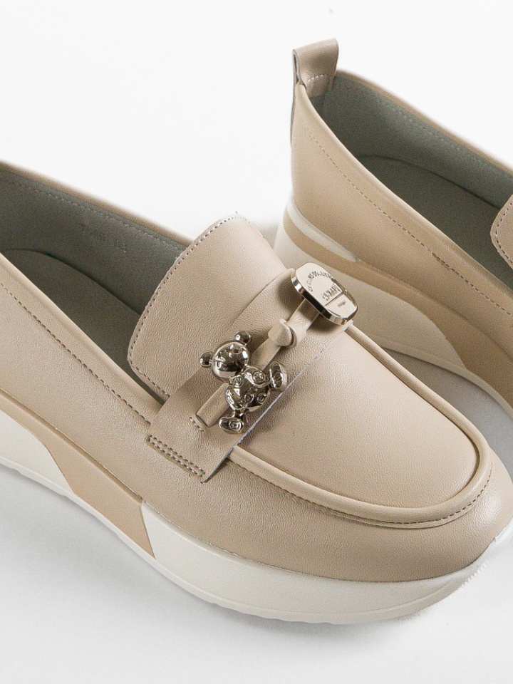 Scarpe casual Beige Adamo - Img 1