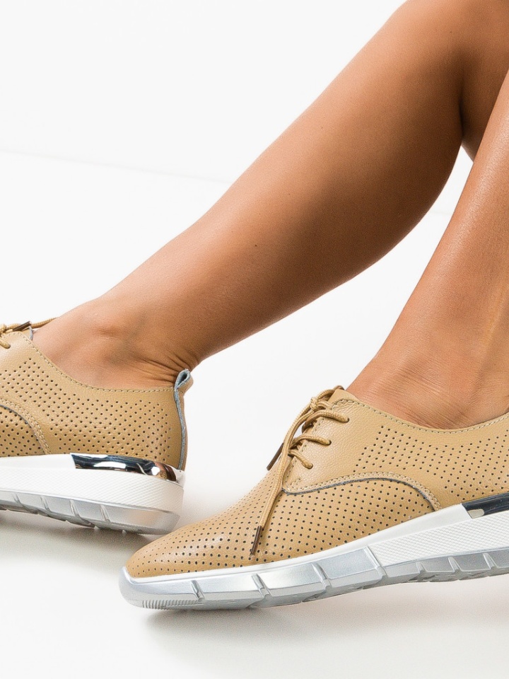 Scarpe casual Beige Albert - Img 1