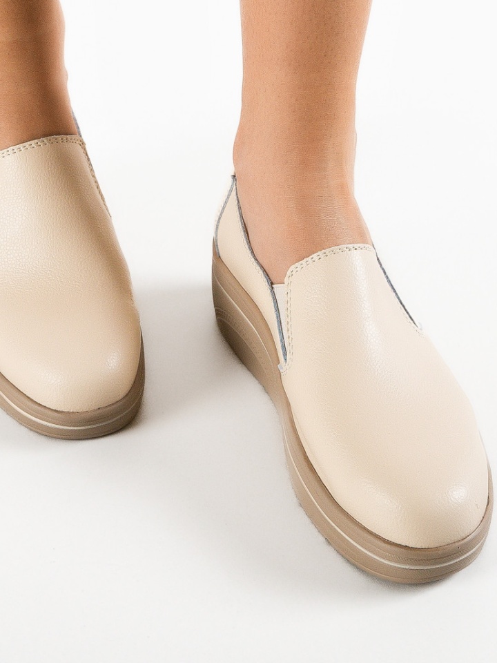 Scarpe casual Beige Alpino - Img 3