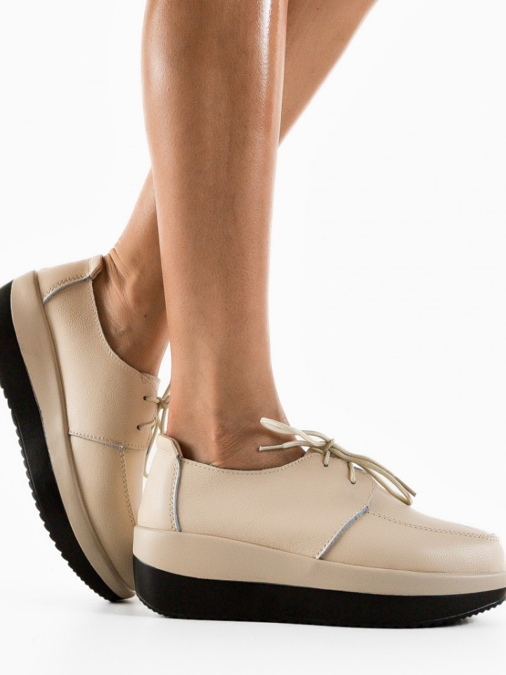 Scarpe casual Beige Creamt - Img 1