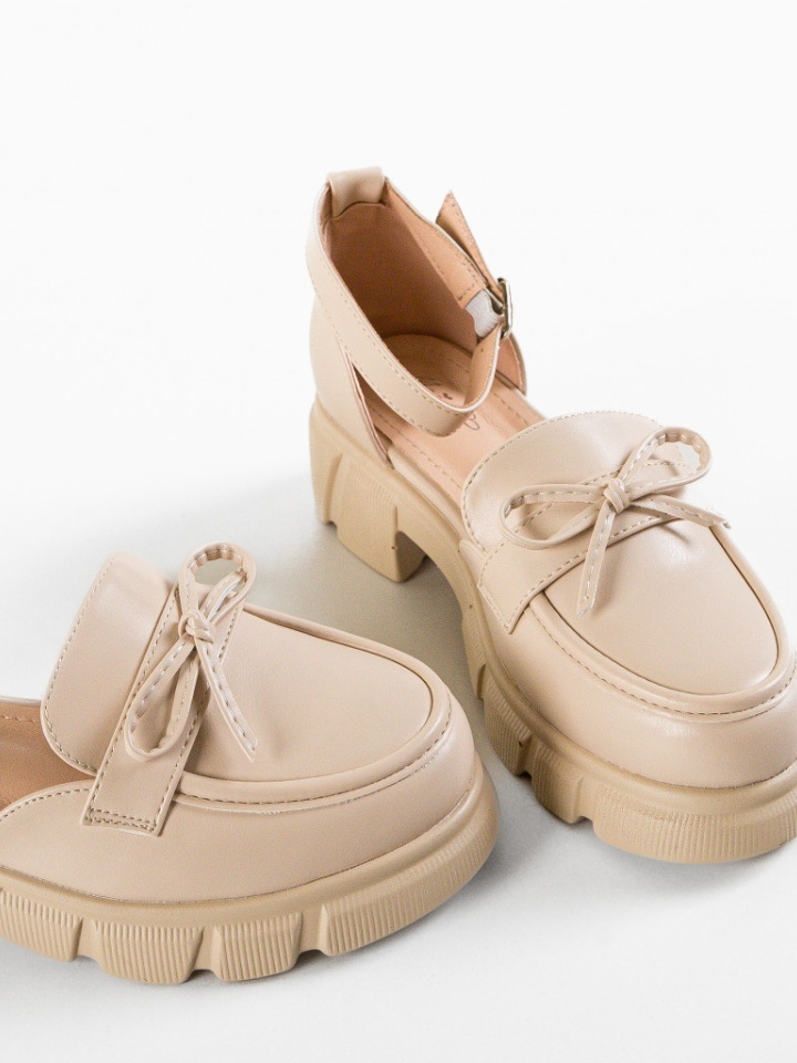 Scarpe casual Beige Dorina - Img 5