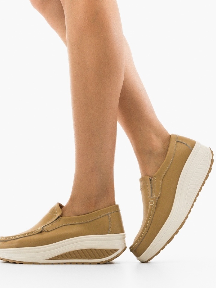 Scarpe casual Beige Eliot - Img 3