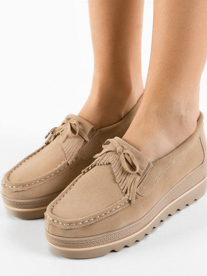 Scarpe casual Beige Hipok - Img 2