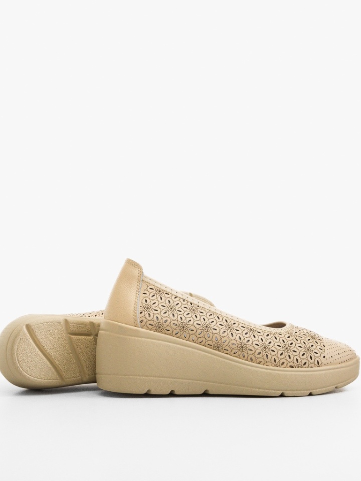 Scarpe casual Beige Kamiz - Img 3