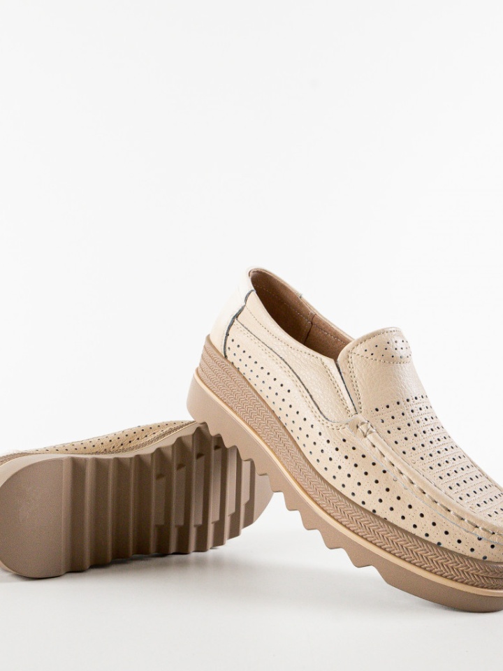 Scarpe casual Beige Krat - Img 4
