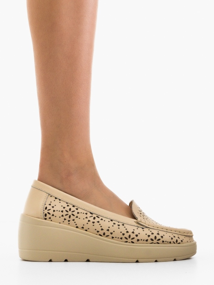 Scarpe casual Beige Myzy - Img 6