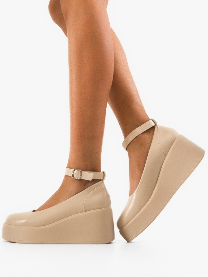 Scarpe casual Beige Shelob - Img 3