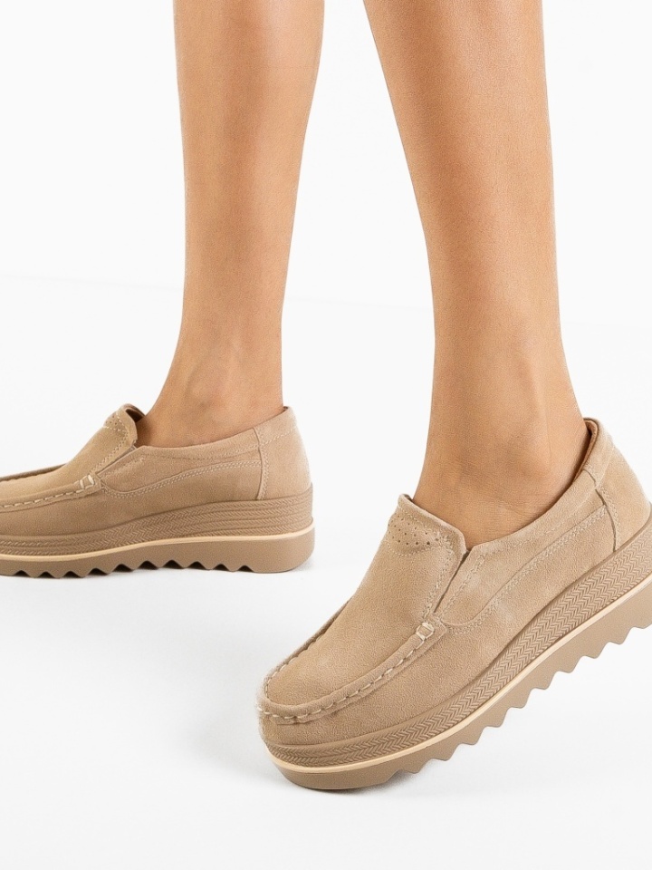 Scarpe casual Beige Smirno 2 - Img 2