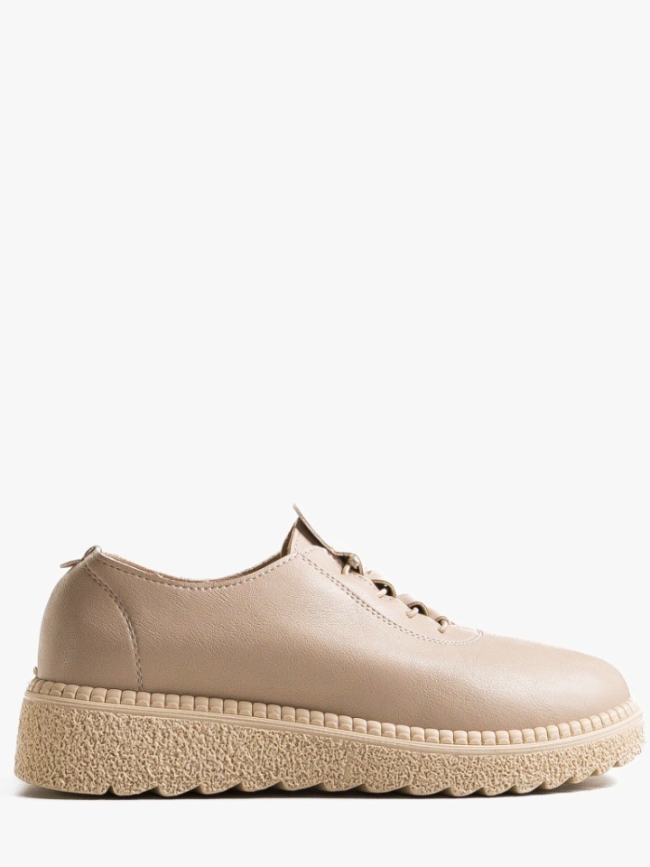 Scarpe casual Beige Tyka - Img 4