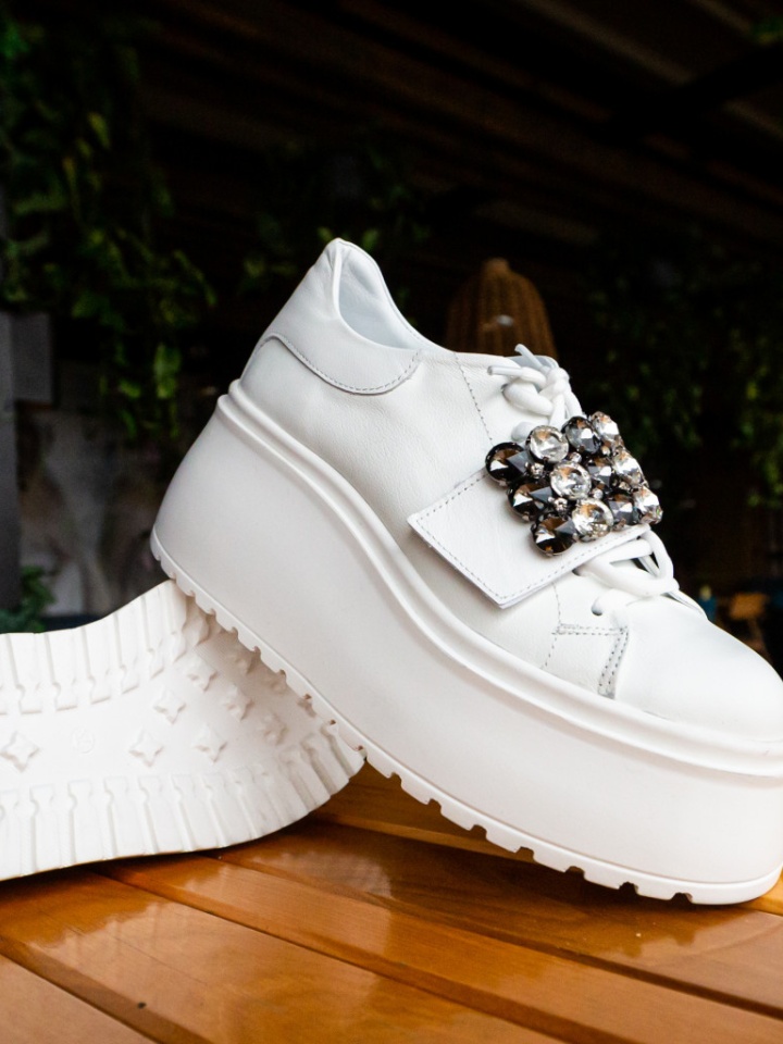Scarpe casual Bianche Alma - Img 7