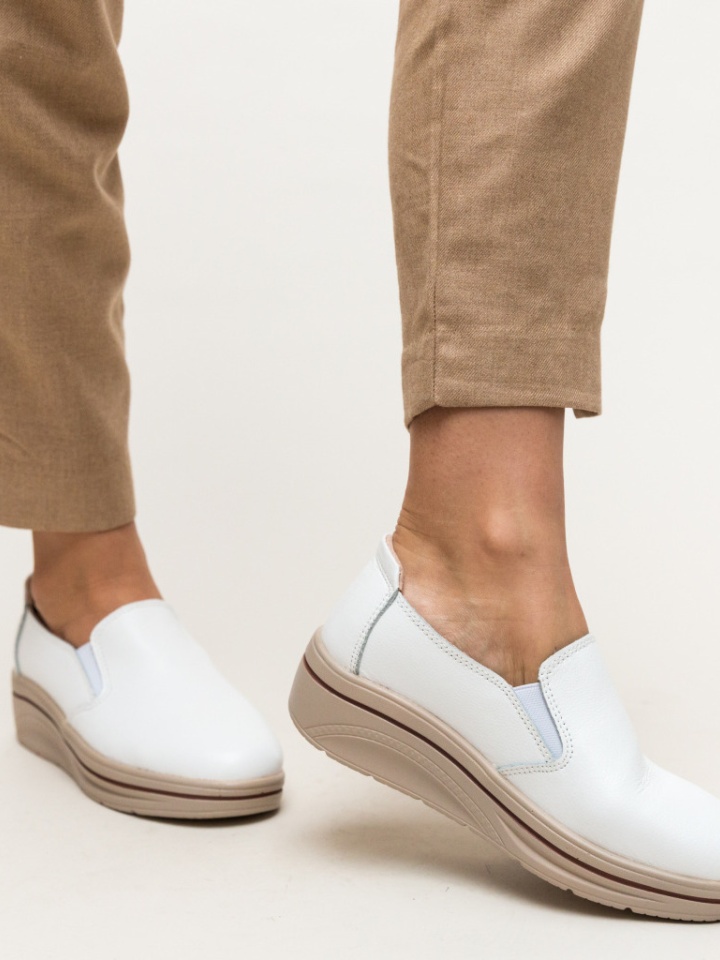 Scarpe casual Bianche Alpino - Img 4