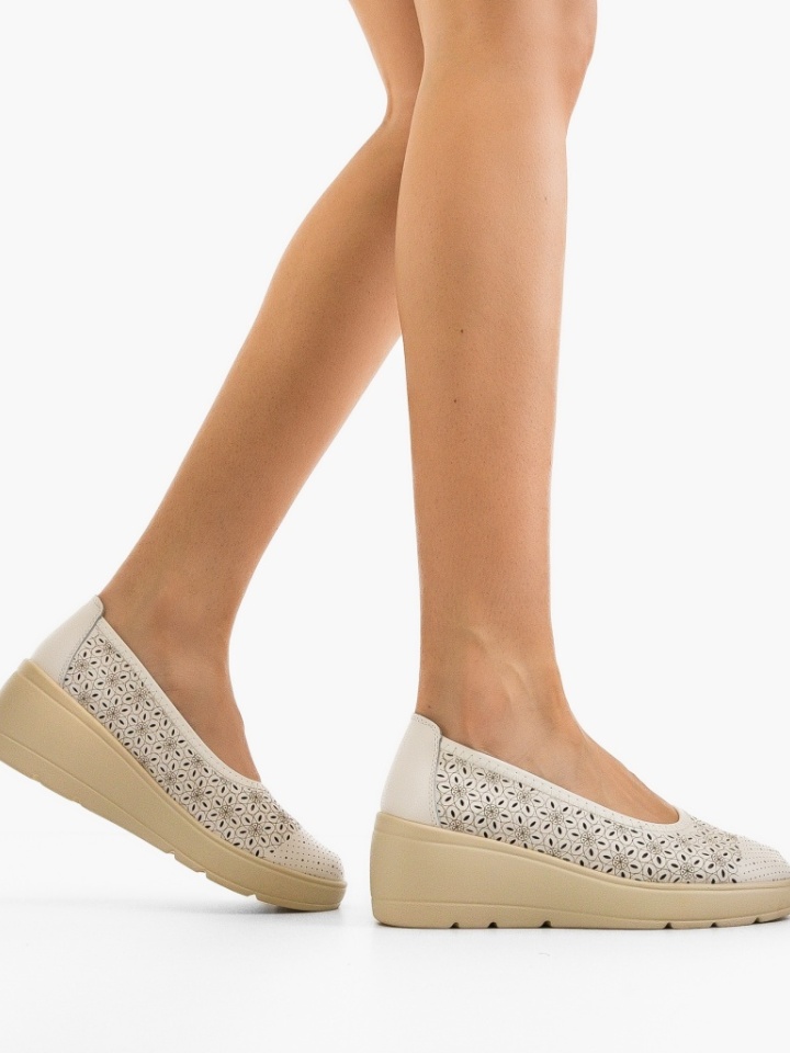 Scarpe casual Bianche Kamiz - Img 2