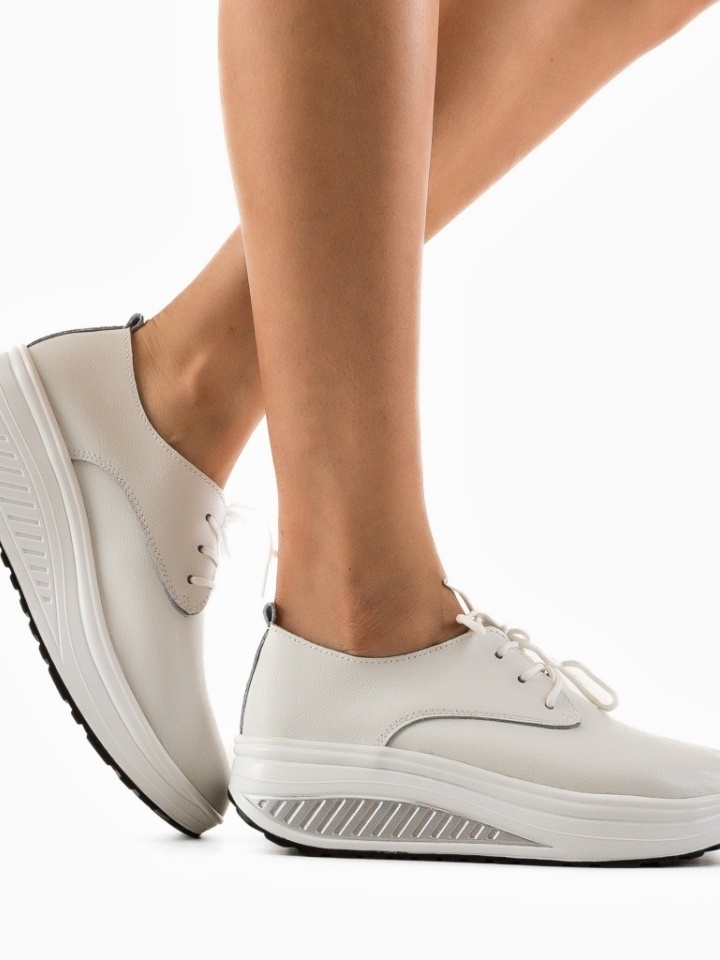 Scarpe casual Bianche Kleak - Img 3