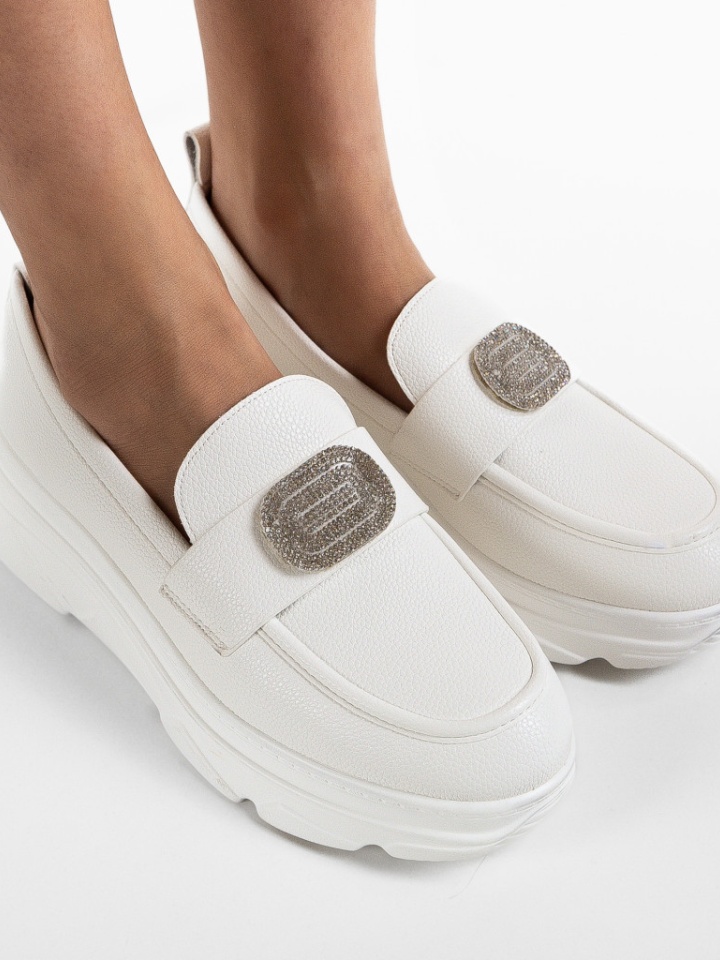 Scarpe casual Bianche Lonaza - Img 3