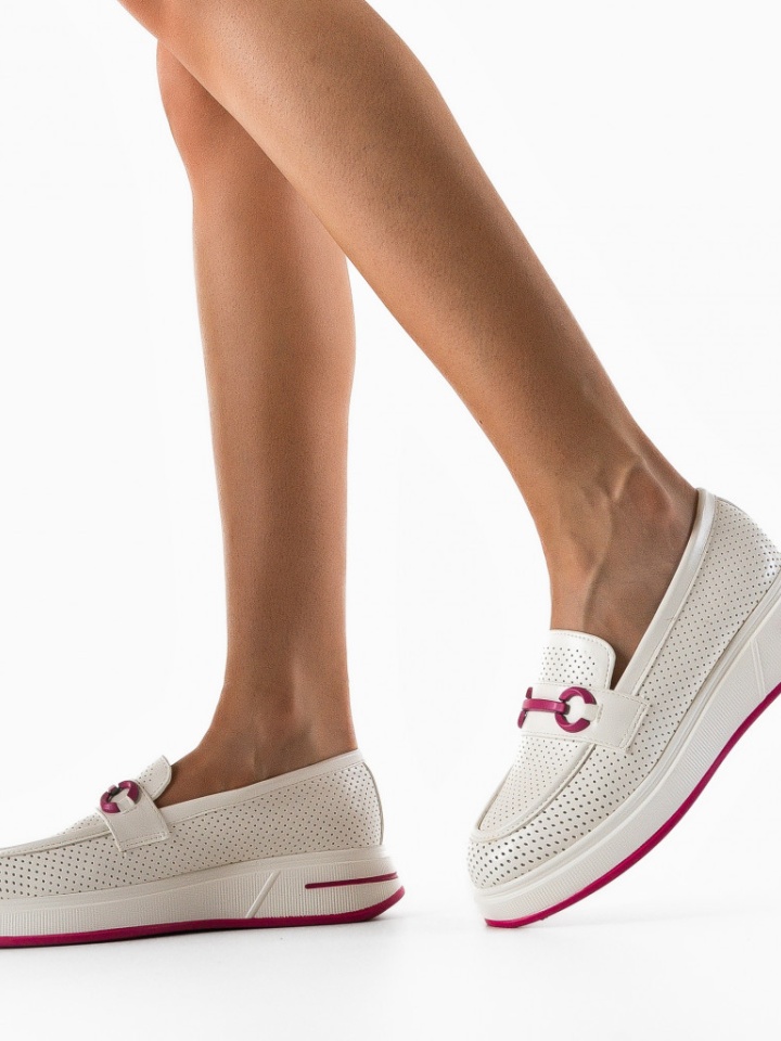 Scarpe casual Bianche Mirrey - Img 3
