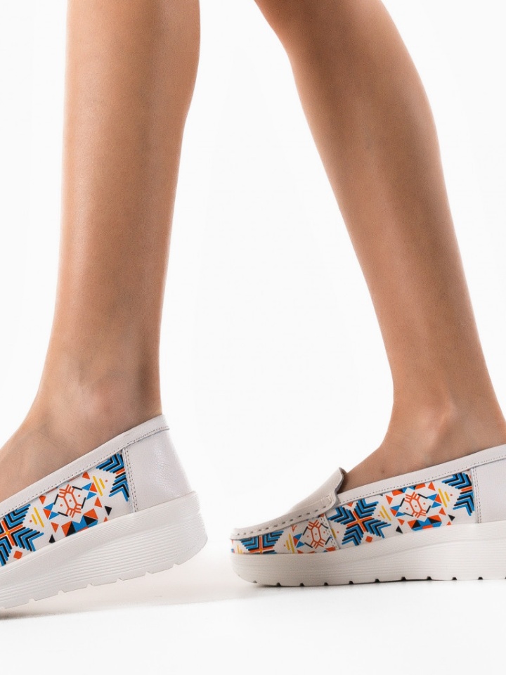Scarpe casual Bianche Motivi - Img 2