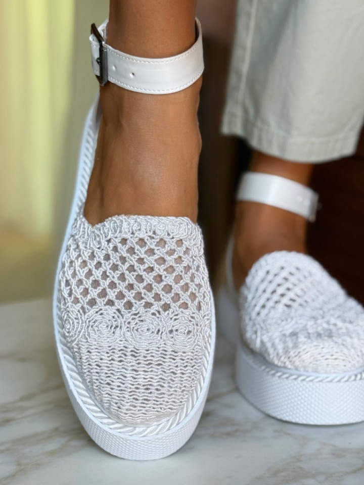 Scarpe casual Bianche Rauros - Img 1