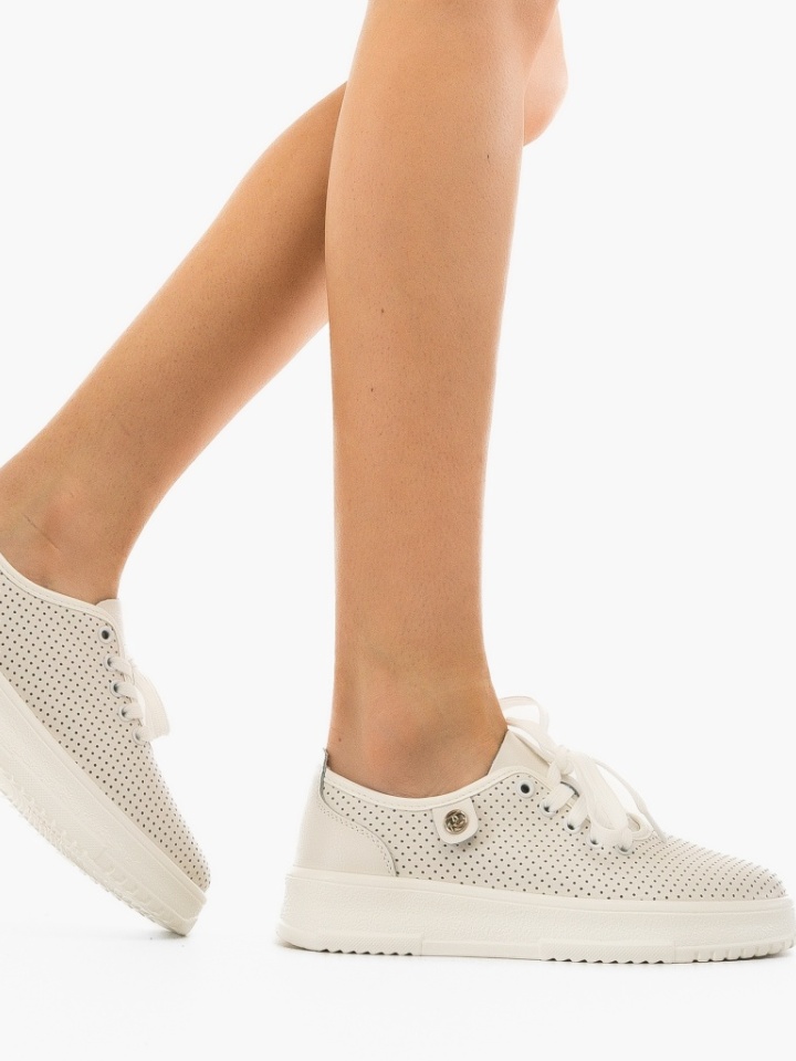 Scarpe casual Bianche Ygrysha - Img 2
