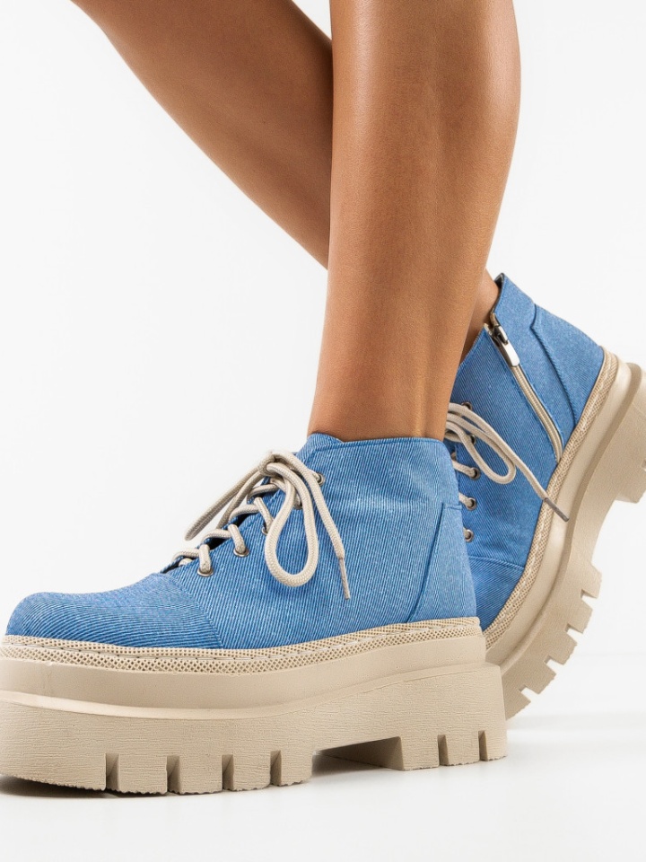 Scarpe casual Blu Jacobs - Img 3