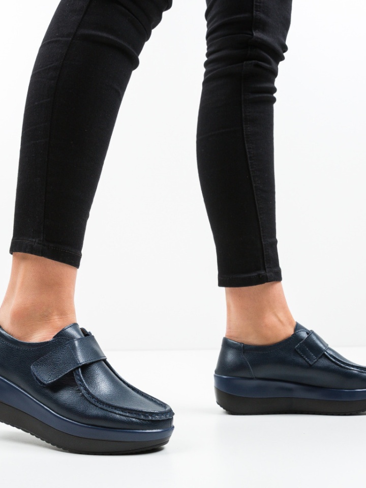 Scarpe casual Blu navy Groma - Img 4