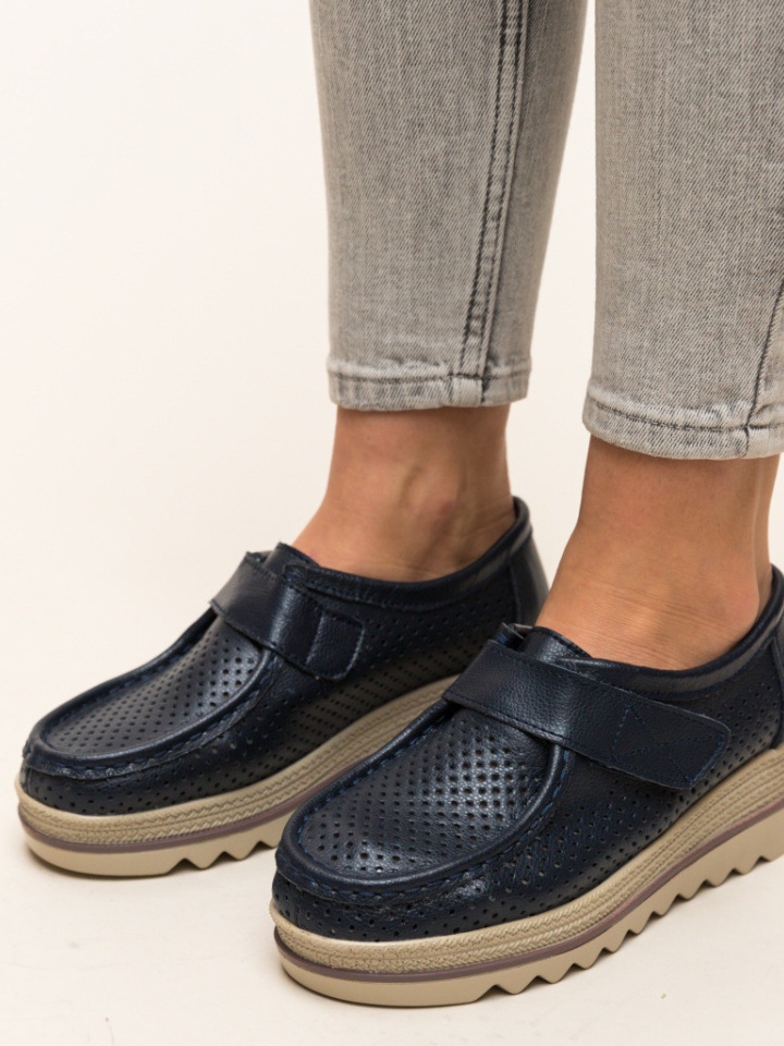 Scarpe casual Blu navy Histria - Img 7