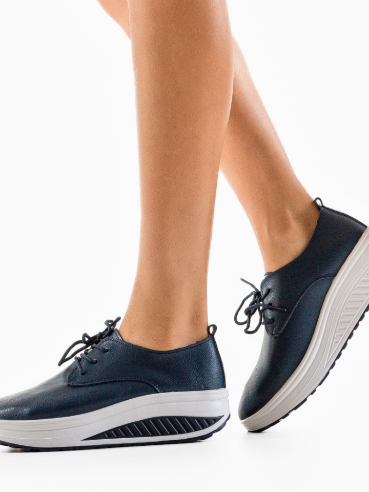 Scarpe casual Blu navy Kleak - Img 9