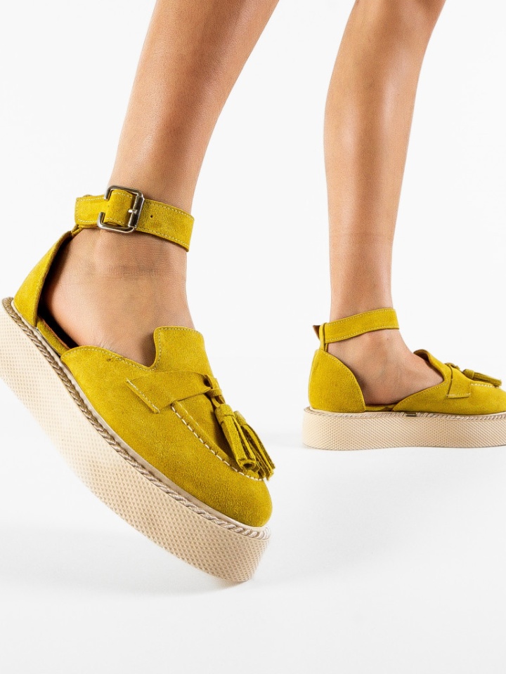 Scarpe casual Gialle Cestus - Img 1