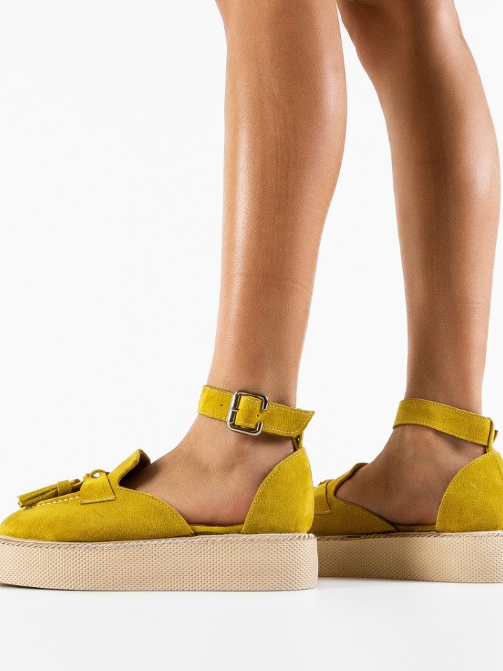 Scarpe casual Gialle Cestus - Img 3