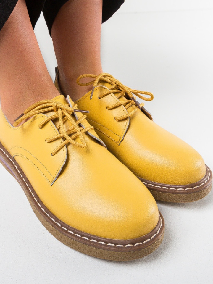 Scarpe casual Gialle Doria - Img 10