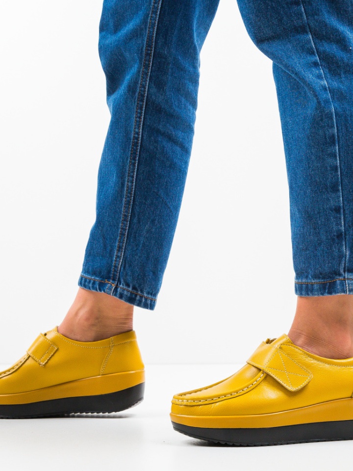 Scarpe casual Gialle Groma - Img 2