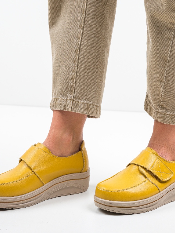 Scarpe casual Gialle Hausberg - Img 3