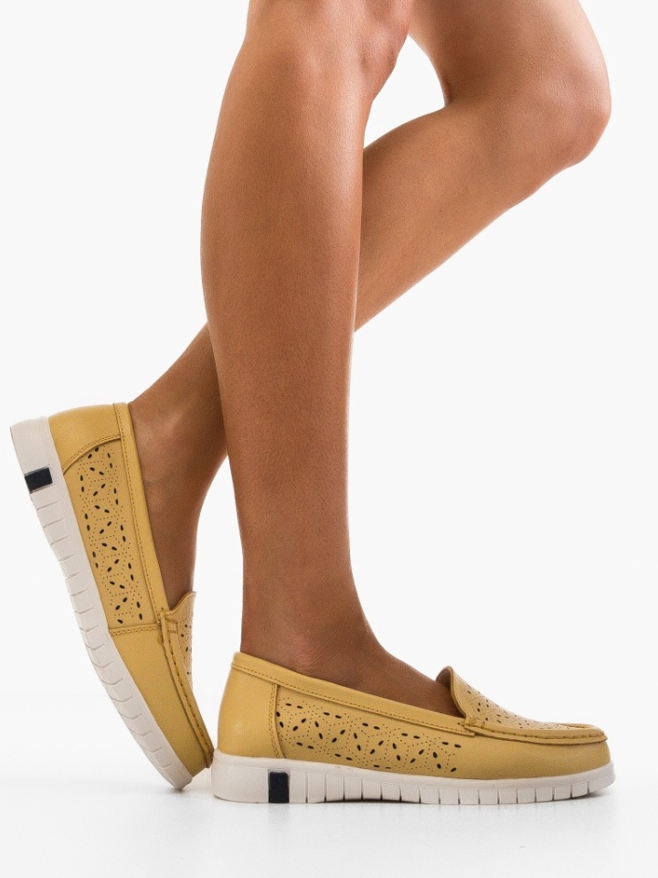 Scarpe casual Gialle Skrell - Img 1