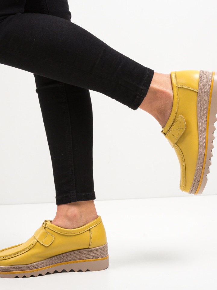 Scarpe casual Gialle Straif - Img 2