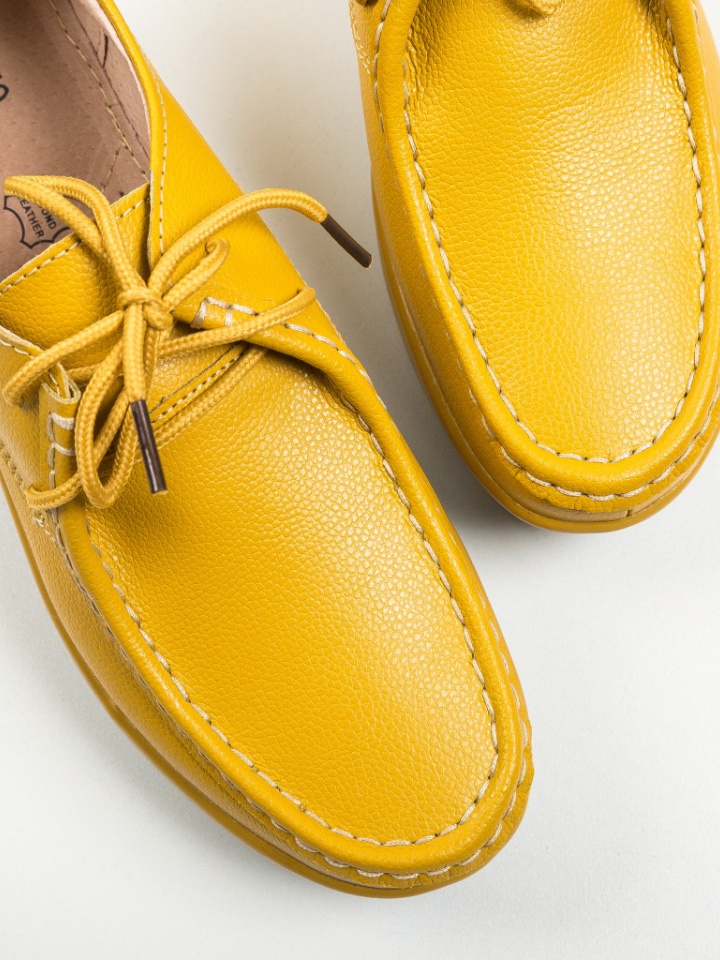 Scarpe casual Gialle Vlasta - Img 14