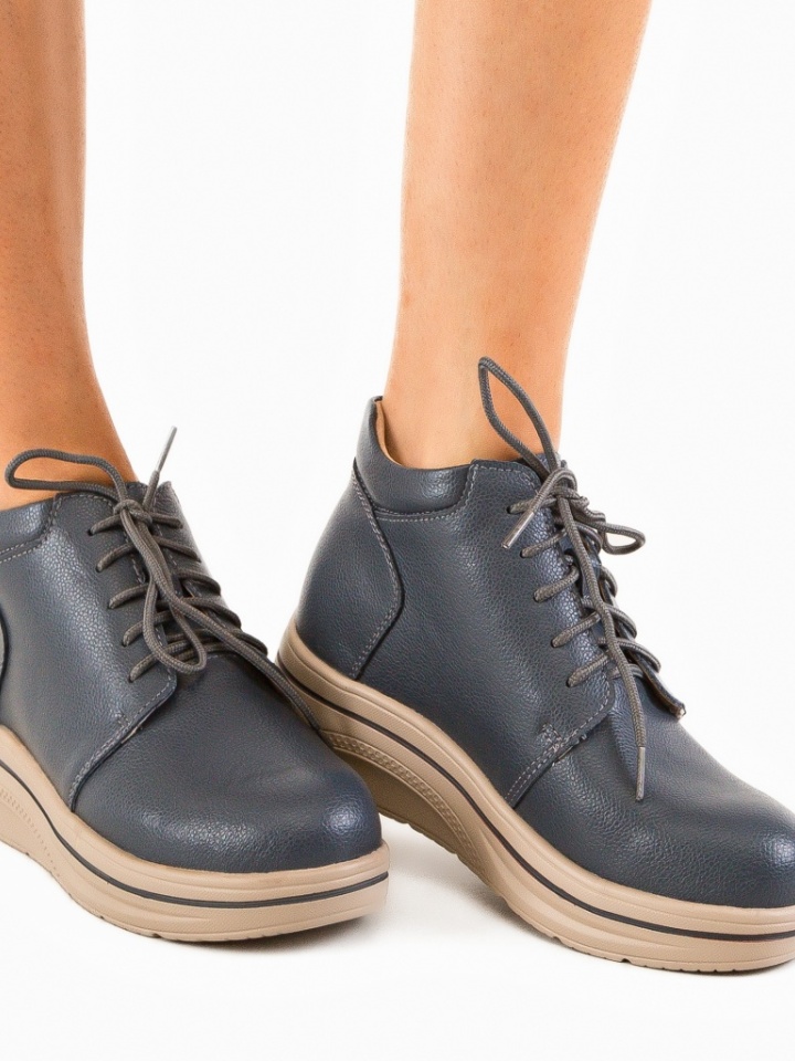 Scarpe casual Grige Palerma - Img 3