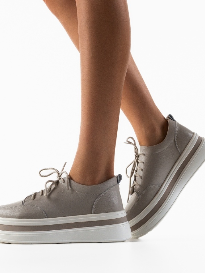 Scarpe casual Grige Varlas - Img 3