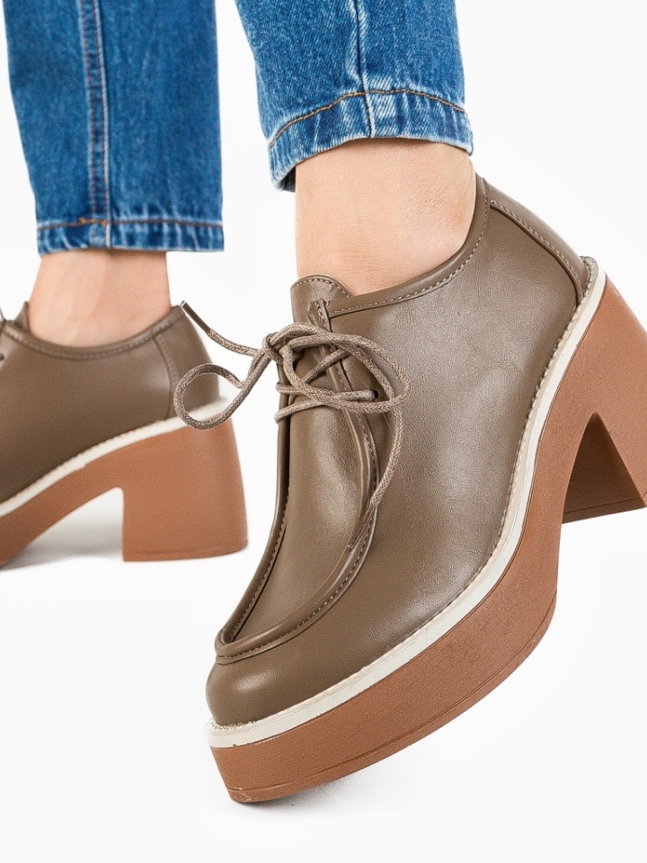 Scarpe casual Khaki Aylmer - Img 4
