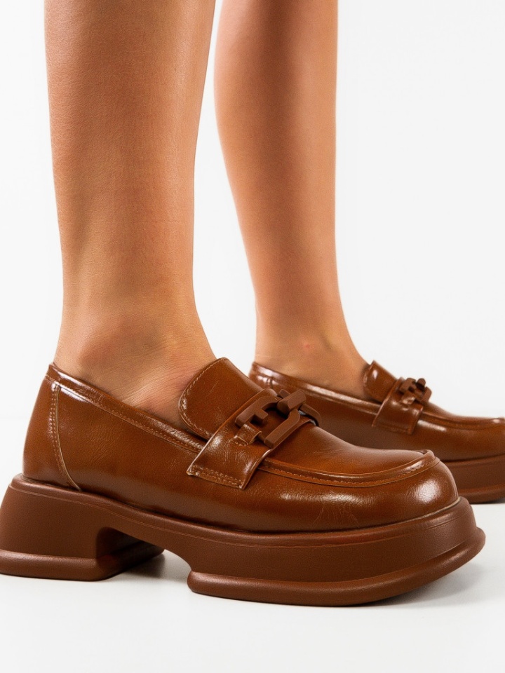 Scarpe casual Marroni Herek - Img 3