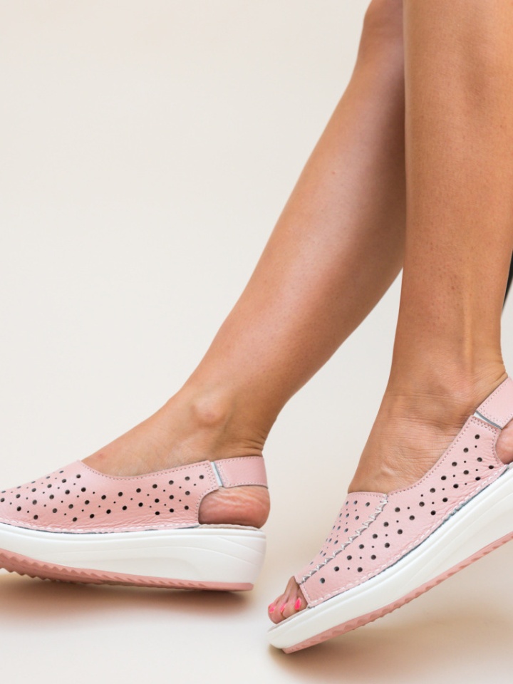 Scarpe casual Rosa Lindone - Img 3