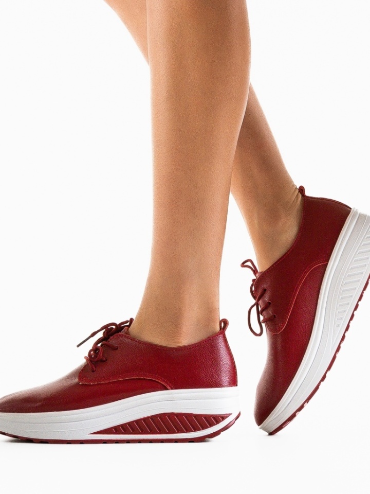 Scarpe casual Rosse Kleak - Img 2