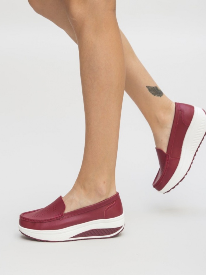 Scarpe casual Rosse Musta - Img 4