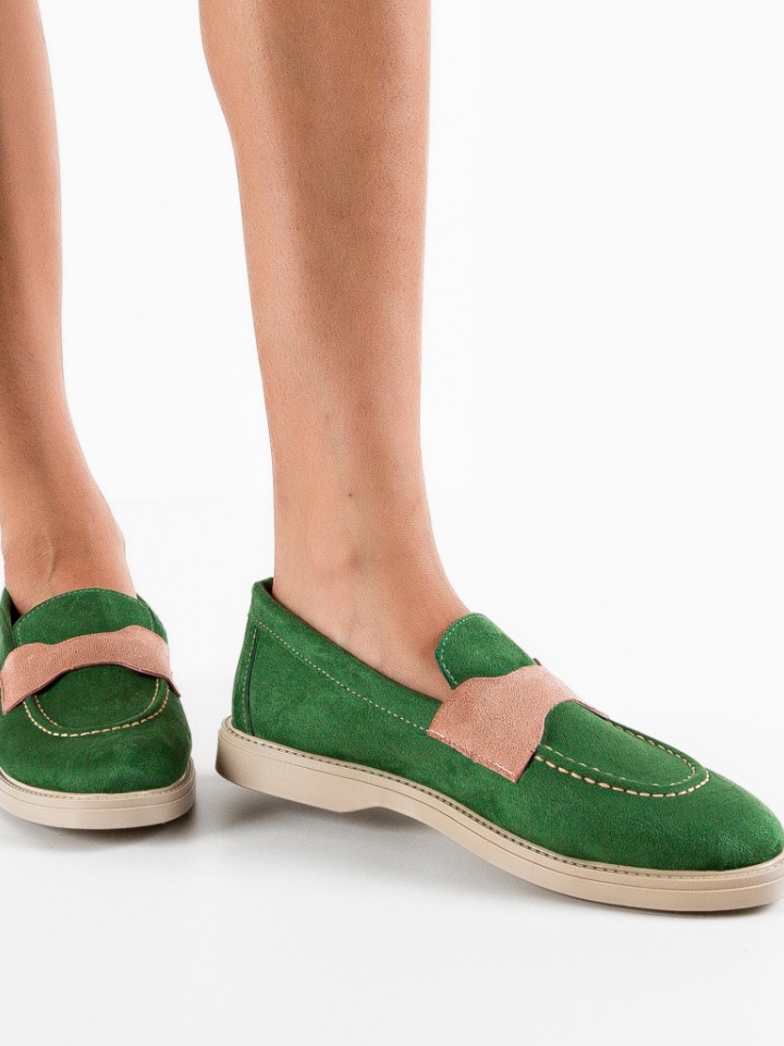 Scarpe casual Verde Andrey - Img 2