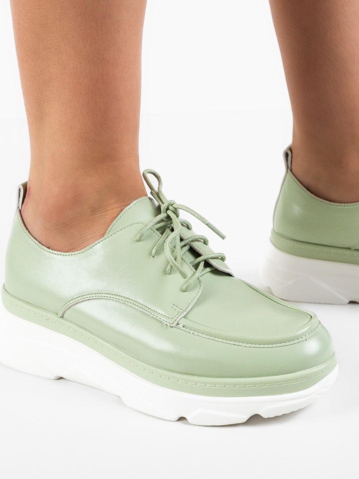 Scarpe casual Verde Frelly - Img 2