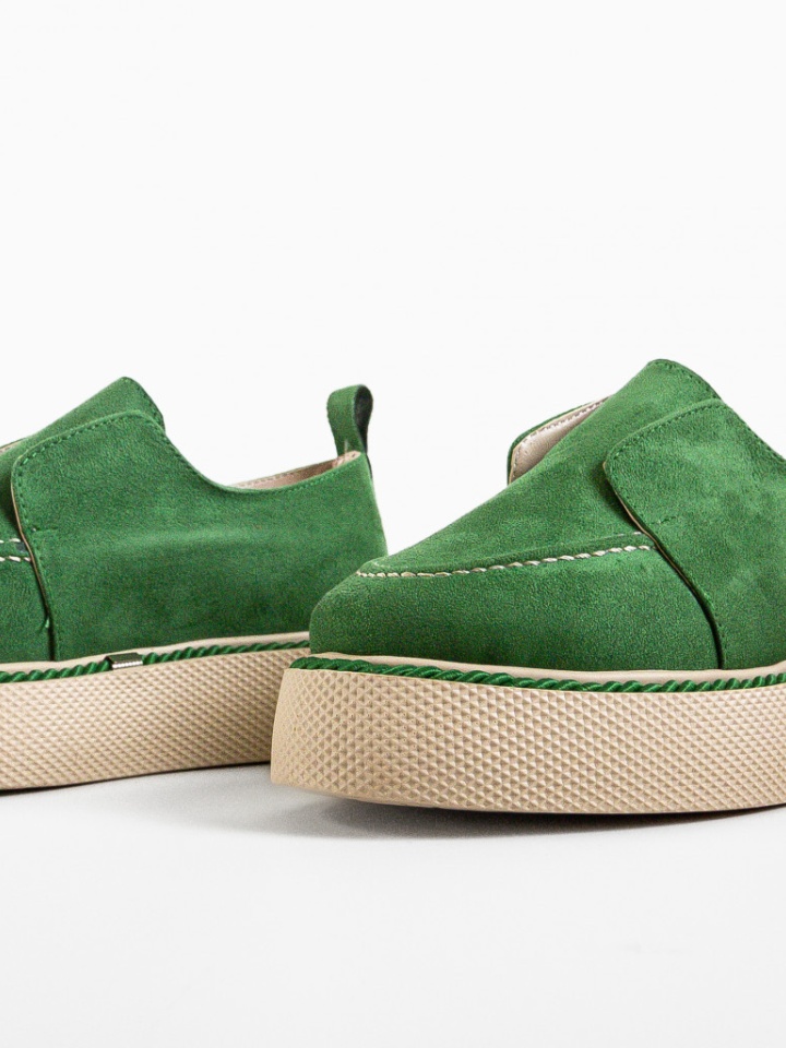 Scarpe casual Verde Hayter - Img 6
