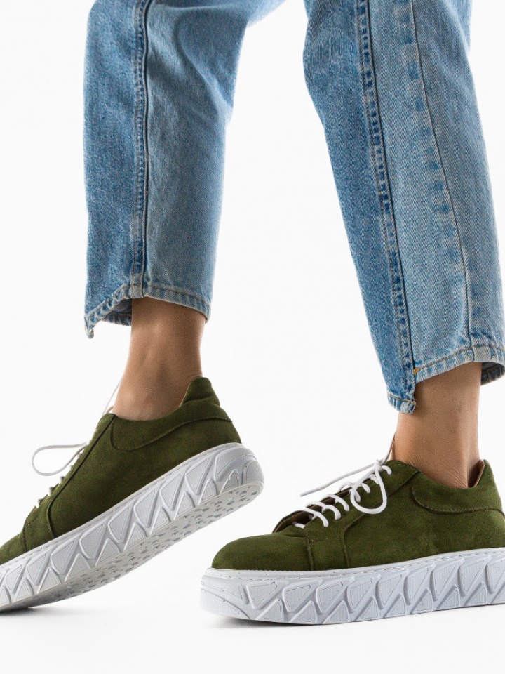 Scarpe casual Verde Ismael - Img 3