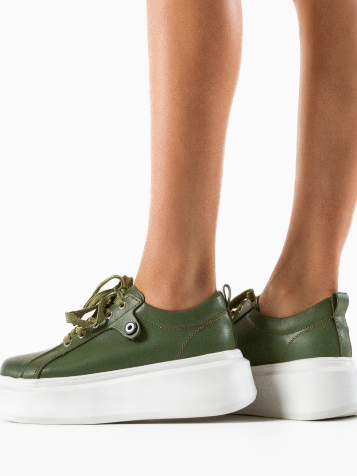 Scarpe casual Verde Nuandre - Img 4