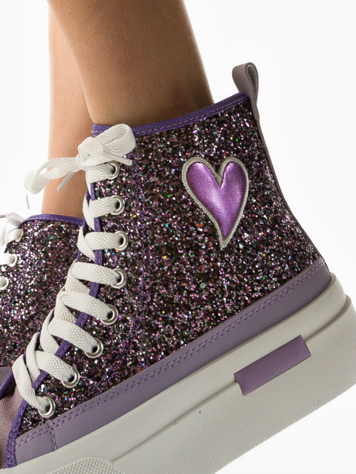 Scarpe casual Viola Cuore - Img 4
