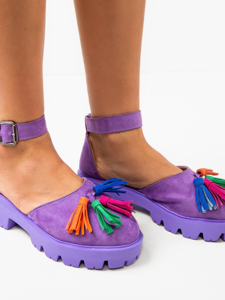 Scarpe casual Viola Jaila - Img 3