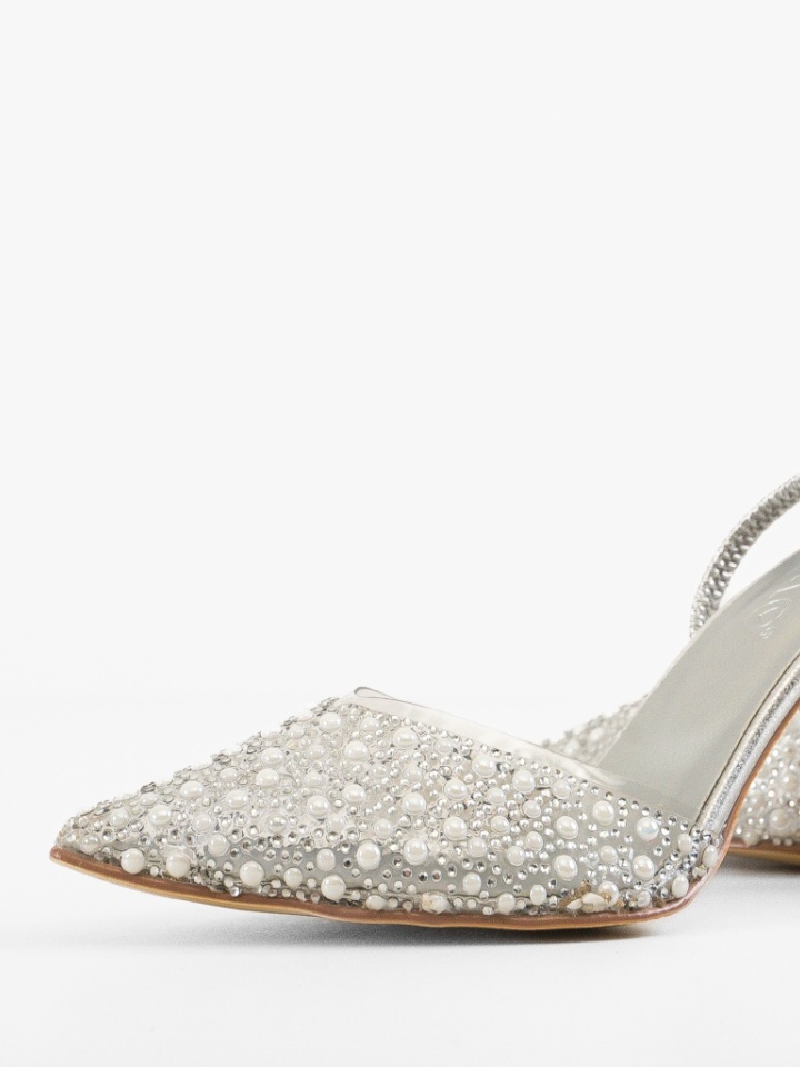 Scarpe da donna Argento Beto - Img 5